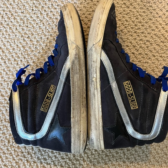 Golden Goose Slide high tops. Size 41. Good used condition. Plenty of wear left - Picture 5 of 6